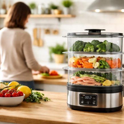 cuisine-moderne-cuit-vapeur-legumes