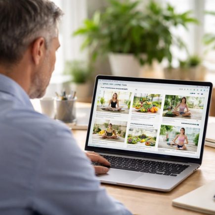 adulte-ordinateur-sante-bureau-plantes