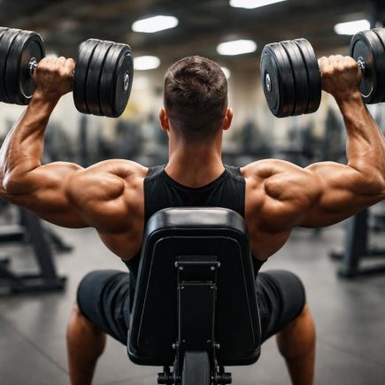 athlete-halteres-banc-salle-sport