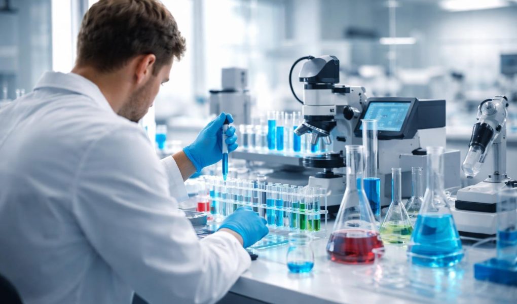 technicien-laboratoire-equipements-chimie-modernes